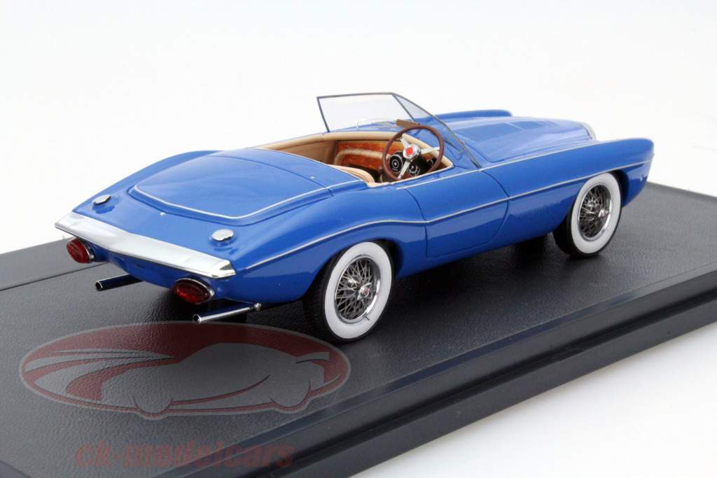 Bugatti T101C Exner-Ghia Year 1966 blue 1:43 Matrix