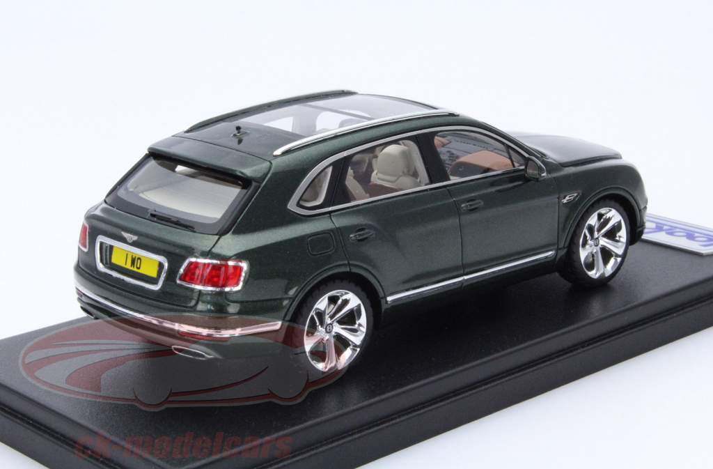 Bentley Bentayga 濃い緑色 1:43 LookSmart