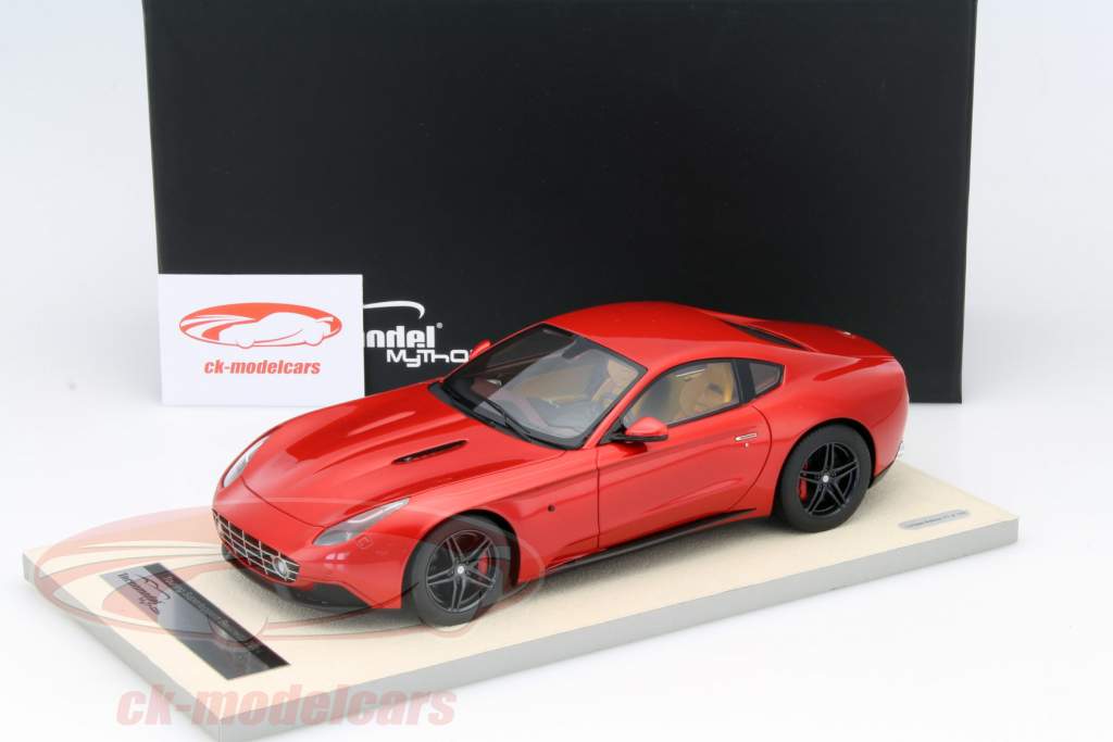 Touring Superleggera Berlinetta Lusso jaar 2014 rood 1:18 Tecnomodel