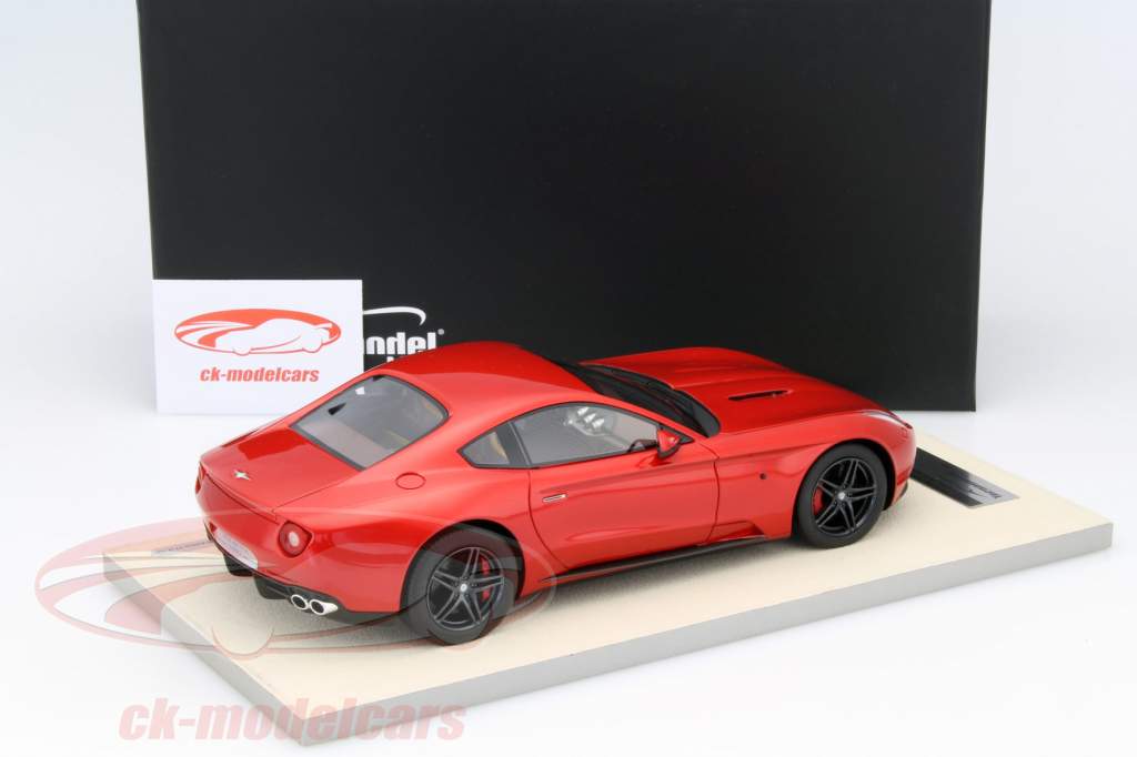 Touring Superleggera Berlinetta Lusso jaar 2014 rood 1:18 Tecnomodel