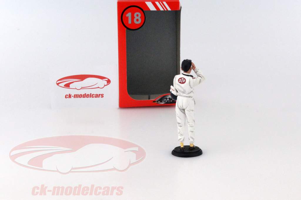 Jim Clark driver figure 1:18 LeMansMiniatures
