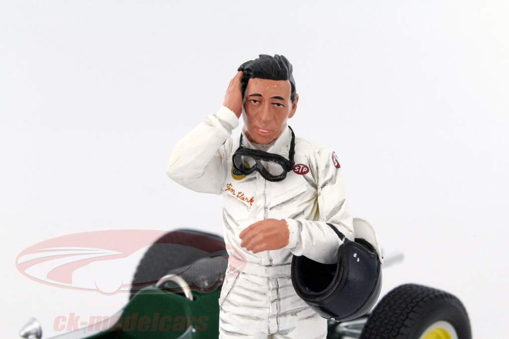 Jim Clark chauffør figur 1:18 LeMansMiniatures