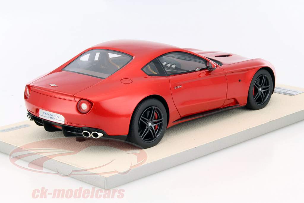 Touring Superleggera Berlinetta Lusso jaar 2014 rood 1:18 Tecnomodel