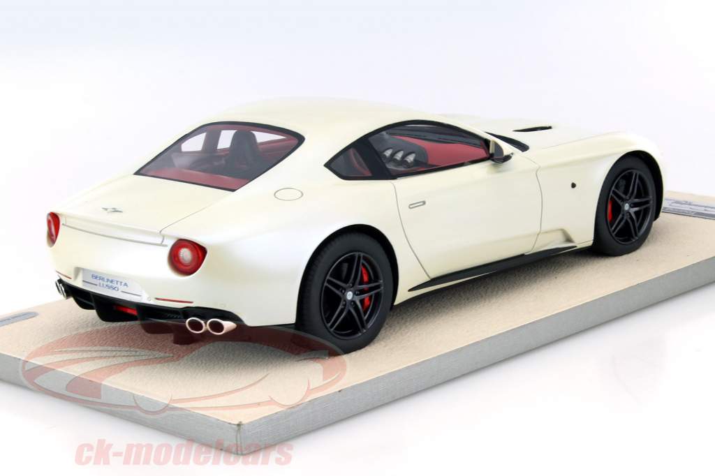 Touring Superleggera Berlinetta Lusso jaar 2014 wit 1:18 Tecnomodel