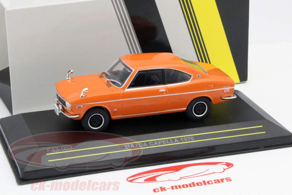 Mazda Capella 年 1970 オレンジ 1:43 First43 Models