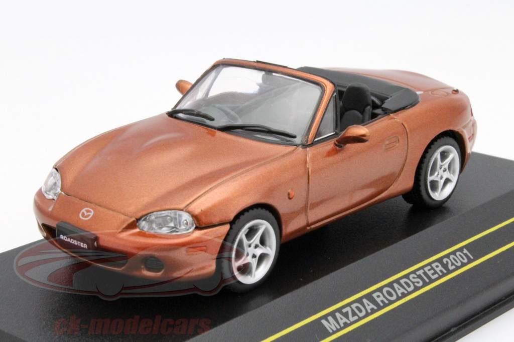 Mazda Roadster год 2001 оранжевый 1:43 First43 Models