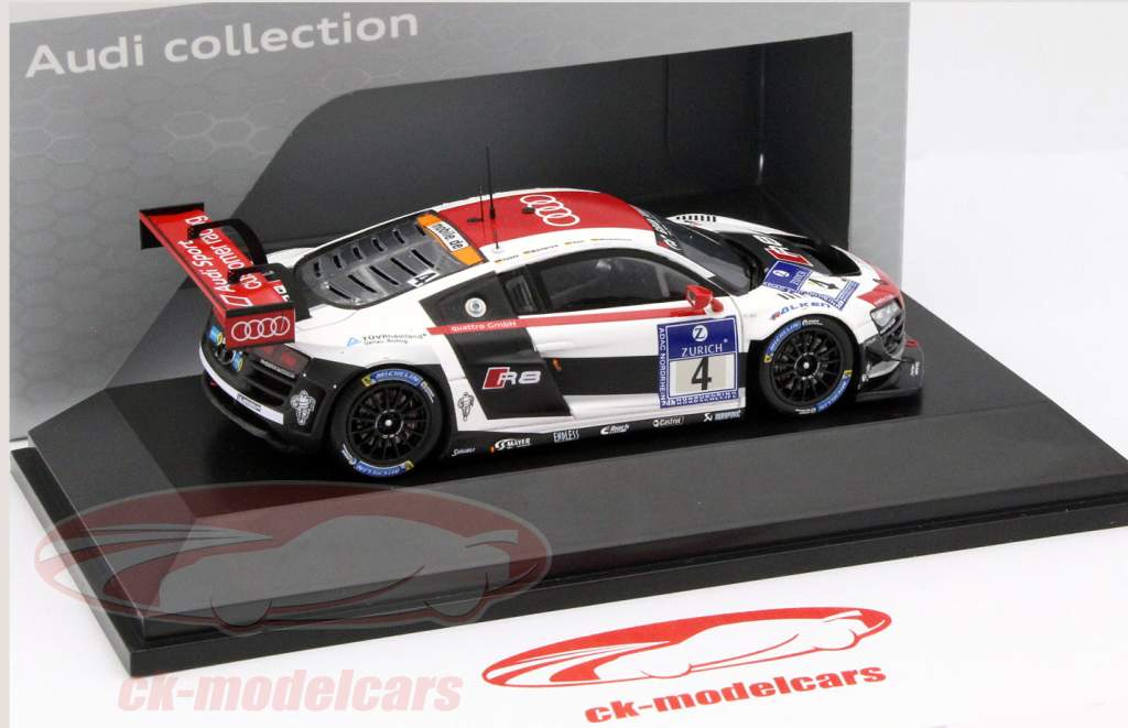 Audi R8 LMS Ultra #4 Vinder 24h Nürburgring 2014 Haase, Mamerow, Rast, Winkelhock 1:43 Spark