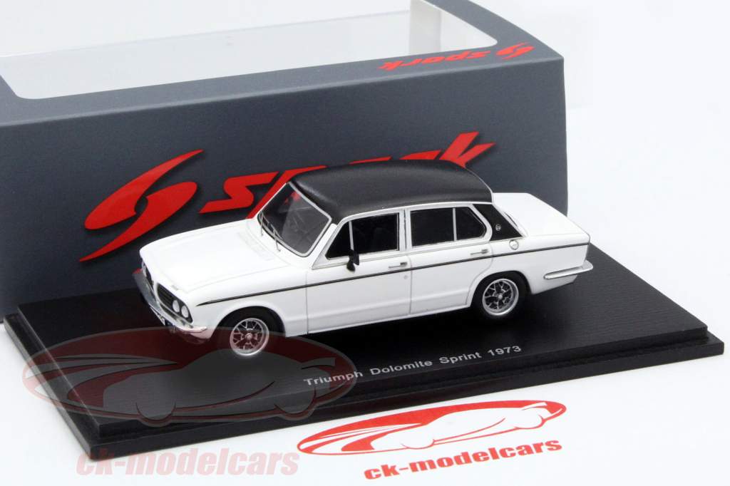 Triumph Dolomite Sprint ano 1973 branco / preto 1:43 Spark