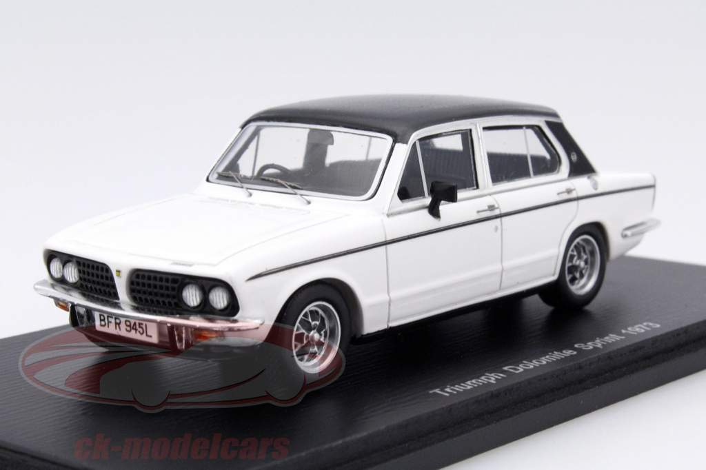 Triumph Dolomite Sprint año 1973 blanco / negro 1:43 Spark