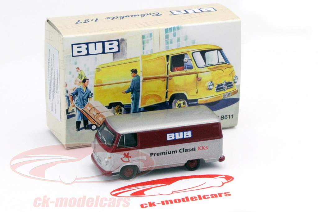 Borgward B611 rød / sølv 1:87 Bubmobile