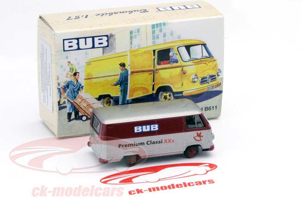 Borgward B611 rød / sølv 1:87 Bubmobile