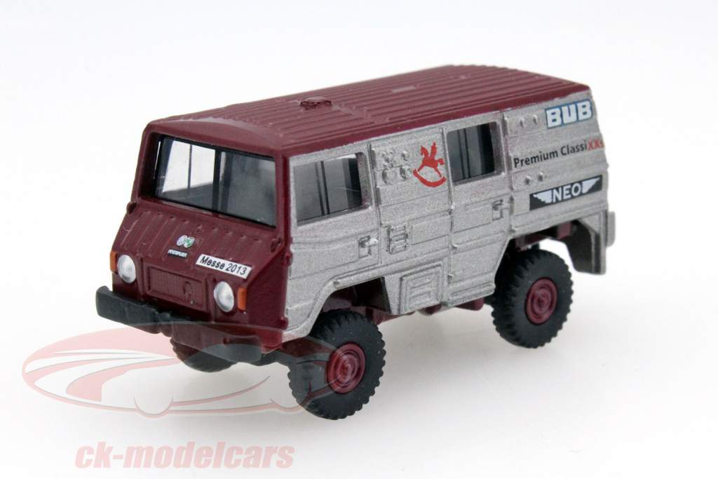 Pinzgauer vermelho / prata 1:87 Bubmobile