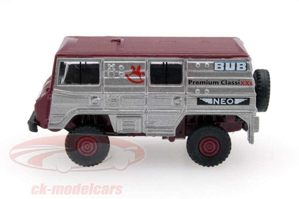 Pinzgauer rød / sølv 1:87 Bubmobile