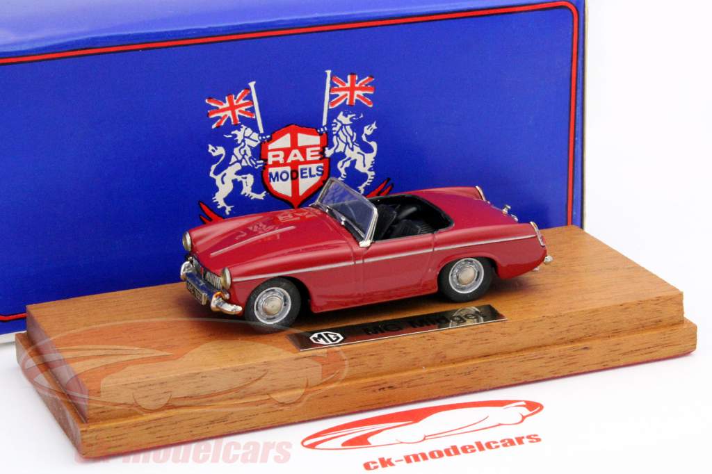 MG Midget Cabriolet красный 1:43 RAE Models