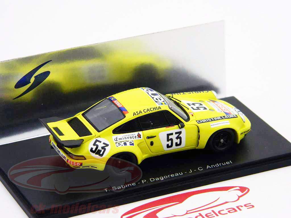 保时捷911卡雷拉RS＃53 1976勒芒星火1:43
