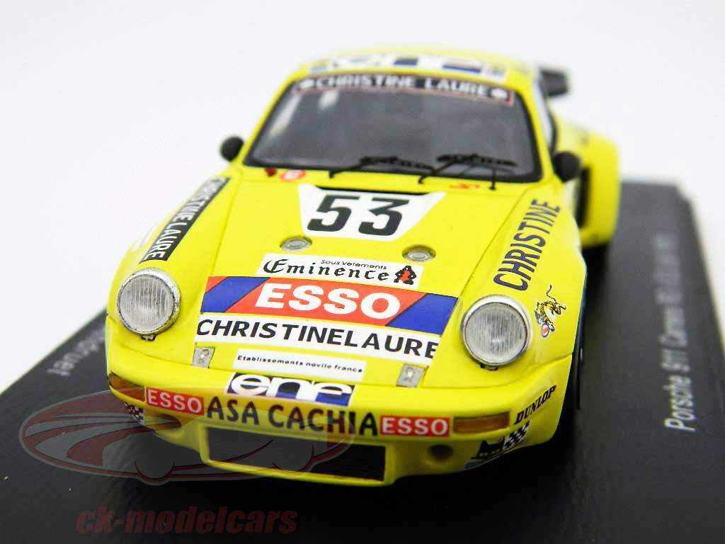 保时捷911卡雷拉RS＃53 1976勒芒星火1:43