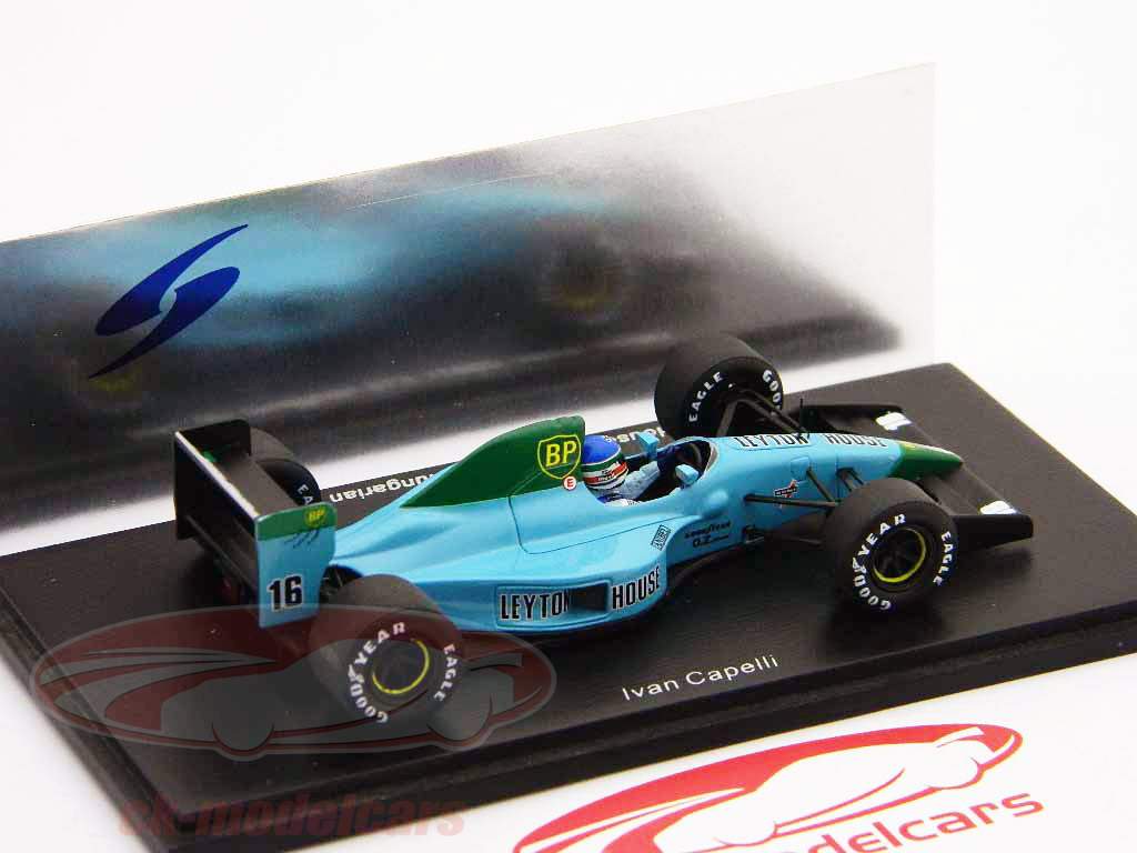 Ivan Capelli Leyton Casa CG911 formula 1 1990 1:43 Centelha