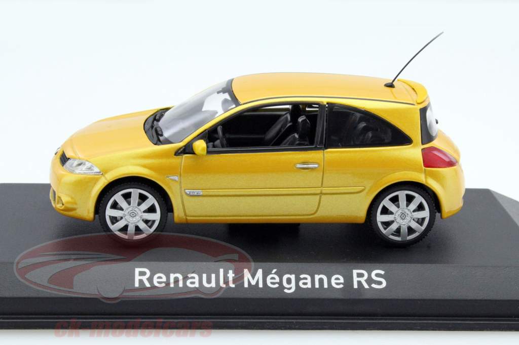 雷诺 梅甘娜RS(Megane RS) 2004年 黄色 1:43 诺威尔 Norev