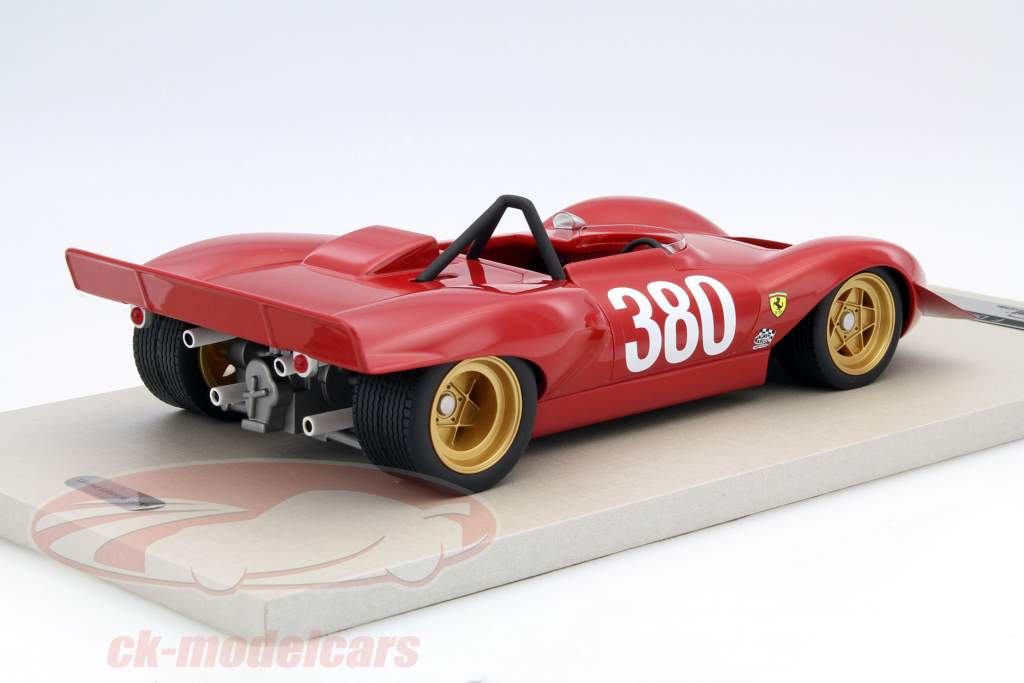 Ferrari Dino 212E #380 winnaar Cesana-Sestriere 1969 Schetty 1:18 Tecnomodels