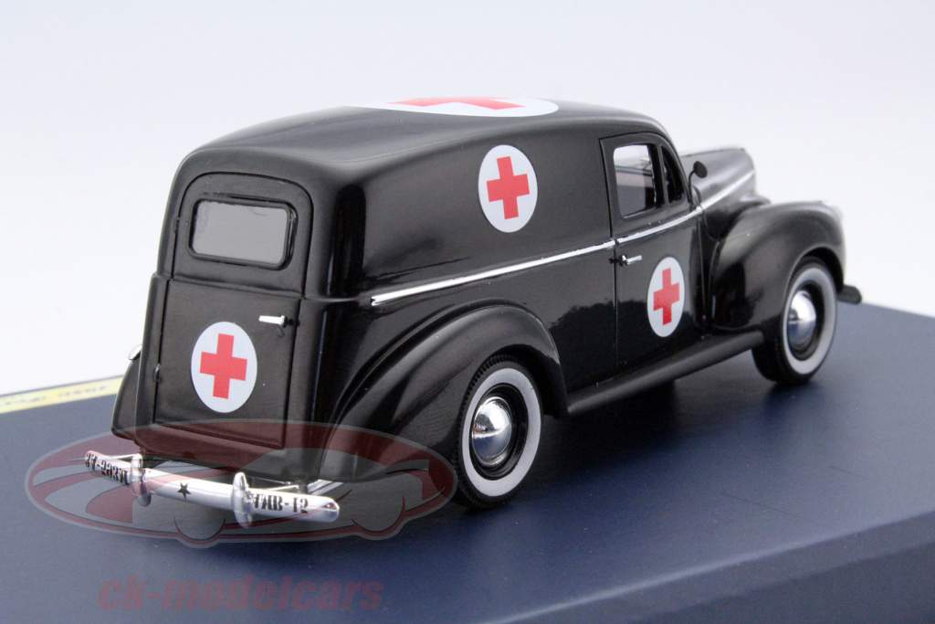Ford Panel Van Medic Baujahr 1940 schwarz 1:43 Motorhead