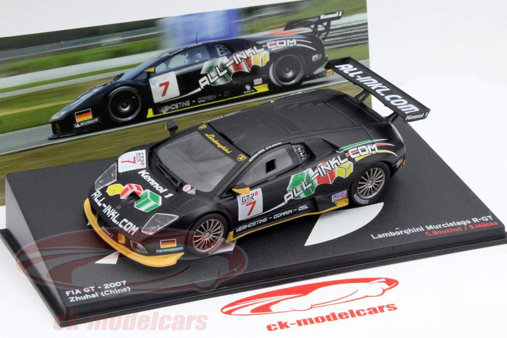 Lamborghini Murcielago R-GT #7 FIA GT 2007 Bouchut, Mücke 1:43 Altaya