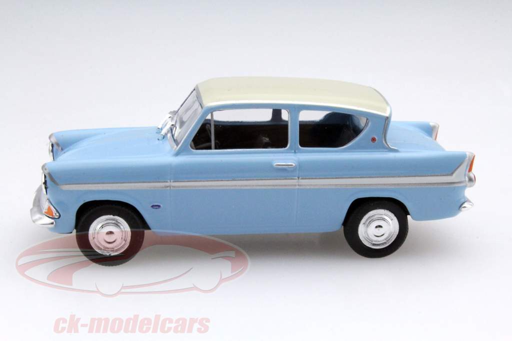 Ford Anglia MKI hellblau 1:43 Cararama