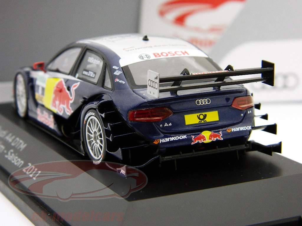马蒂亚斯•埃克斯特罗姆奥迪A4 DTM＃8红牛2011 1:43星火
