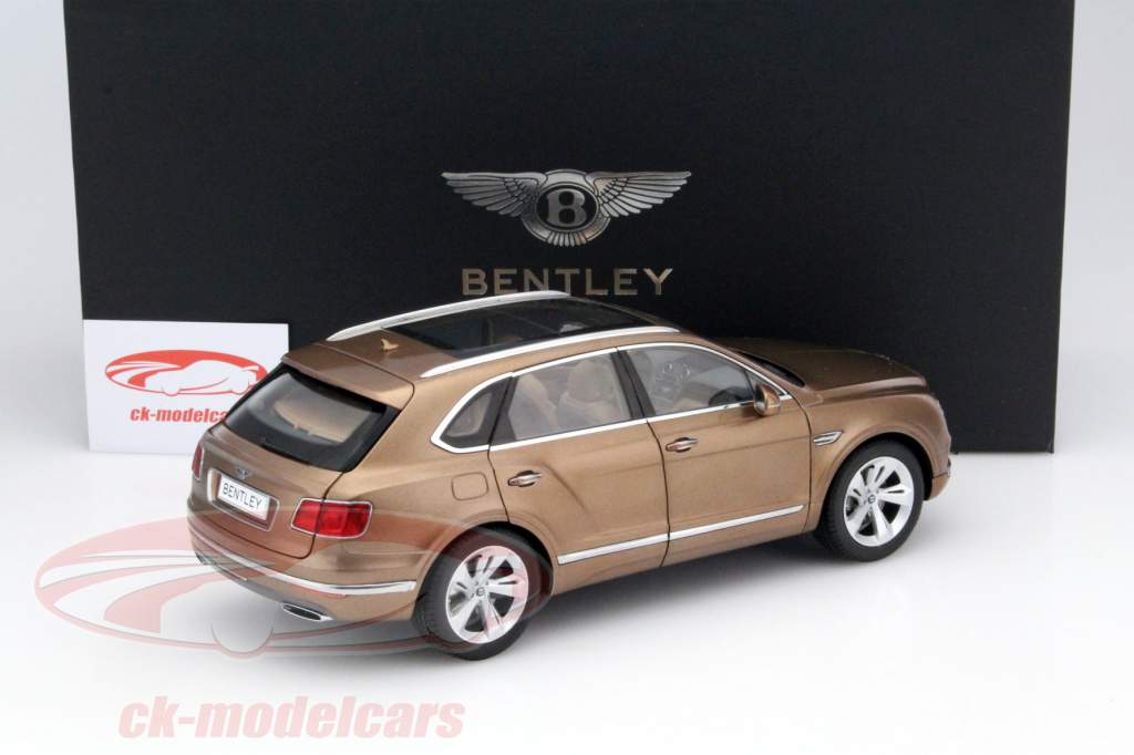 Bentley Bentayga año 2015 bronce 1:18 Kyosho
