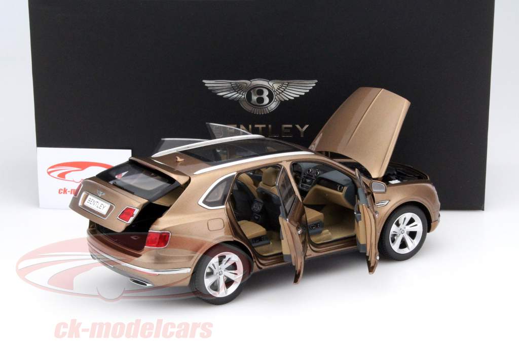 Bentley Bentayga año 2015 bronce 1:18 Kyosho