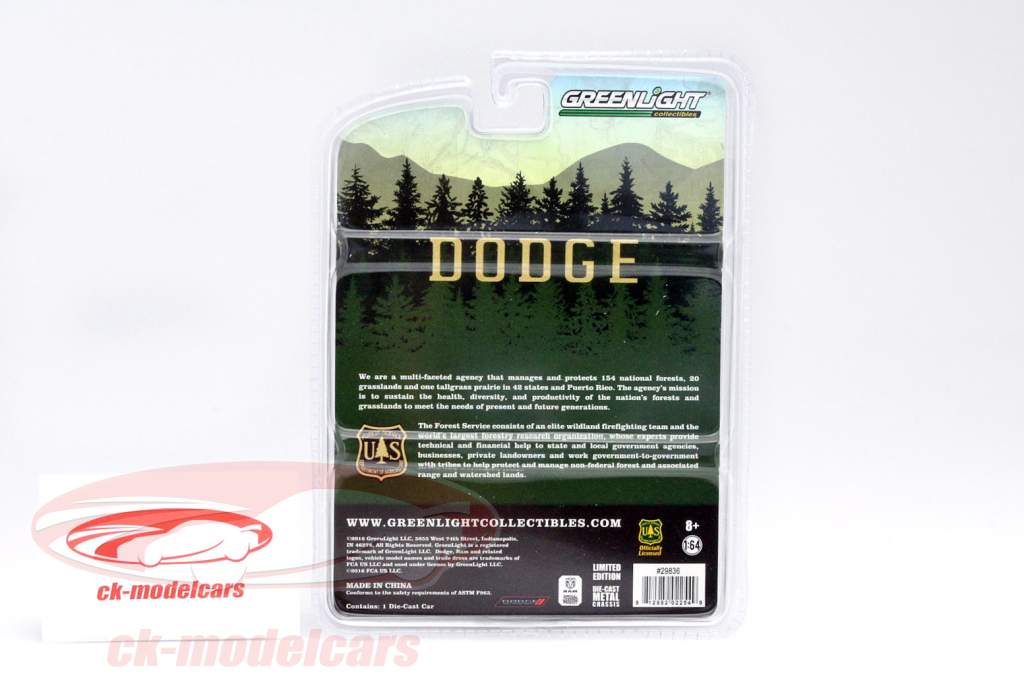 Dodge D-100 Sweptline année 1965 turquoise 1:64 Greenlight