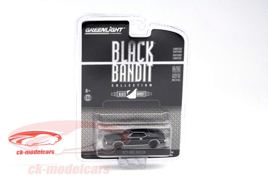 AMC Javelin año 1973 negro 1:64 Greenlight