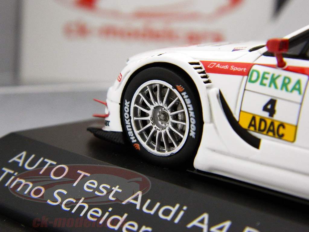 Timo Scheider Audi A4 #4 Test automatique, DTM 2011 1:43 Spark