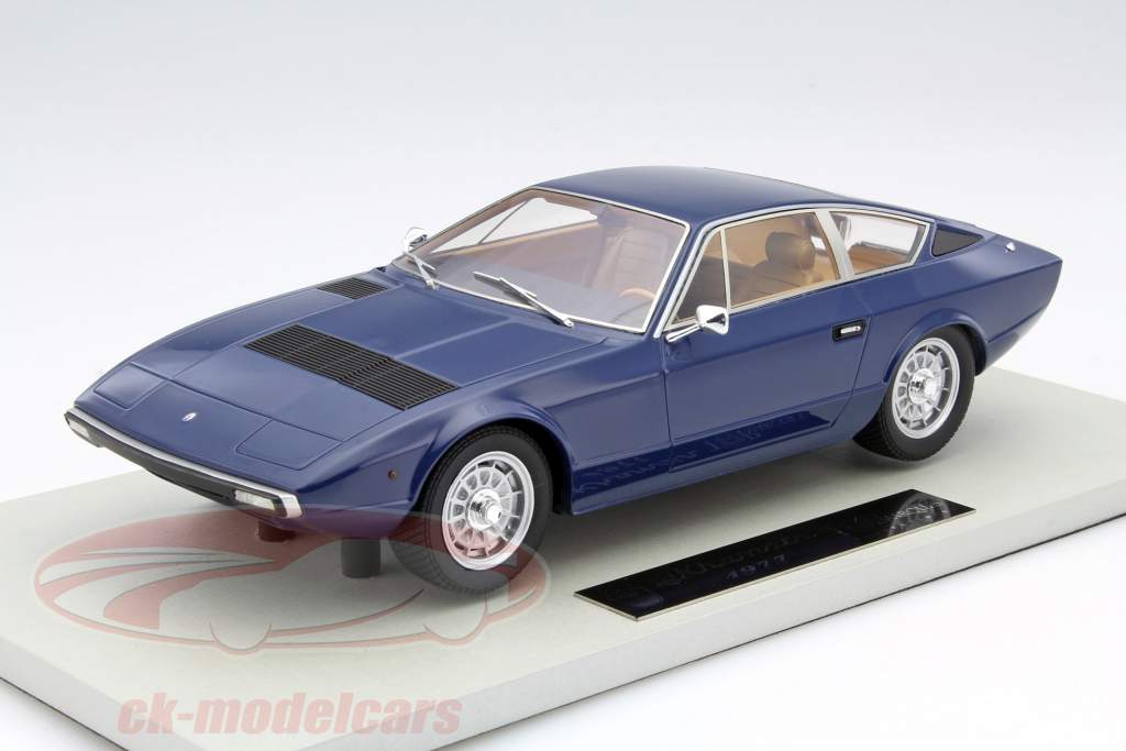 Maserati Khamsin anno 1977 blu 1:18 TopMarques