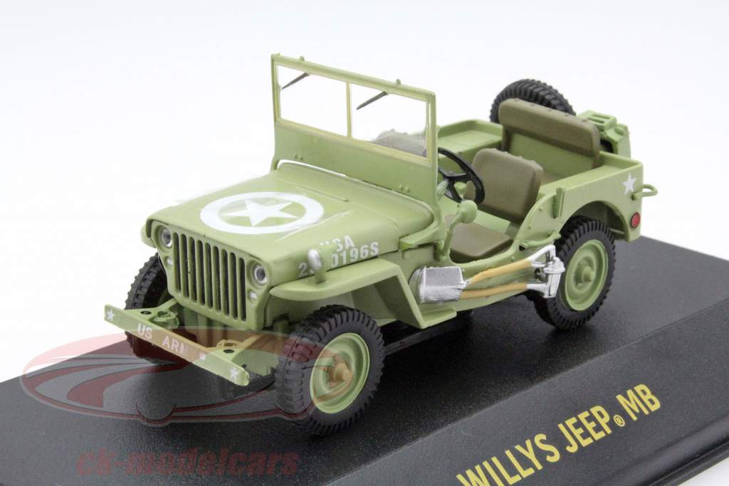 Willy's Jeep C7 Army Baujahr 1944 grün 1:43 Greenlight
