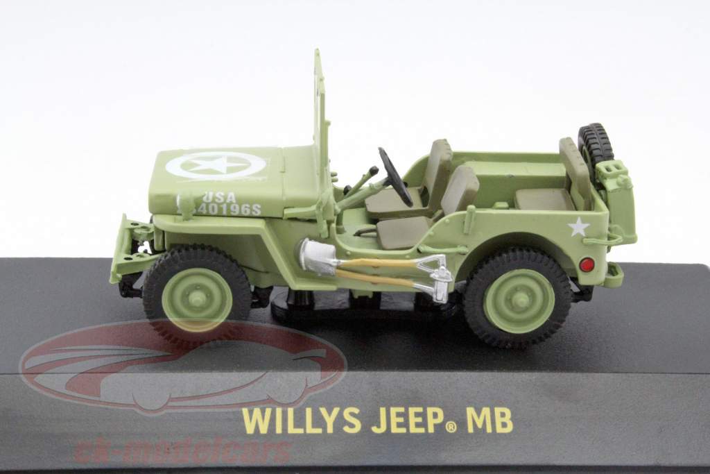Willy's Jeep C7 Army Baujahr 1944 grün 1:43 Greenlight