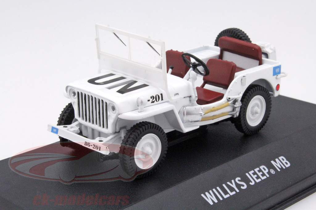 Willy's Jeep United Nations wit 1:43 Greenlight