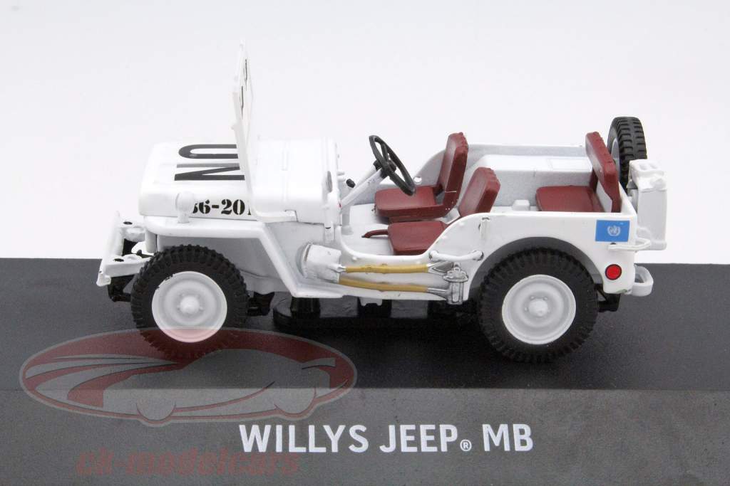 Willy's Jeep United Nations wit 1:43 Greenlight