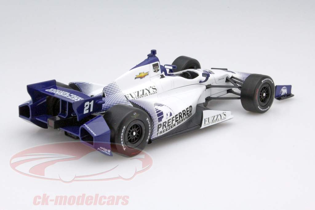 J. R. Hildebrand Chevrolet #21 IndyCar Series 2014 1:18 Greenlight