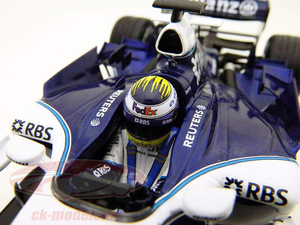 HotWheels 1:18 N. Rosberg Williams FW28 formula one 2006