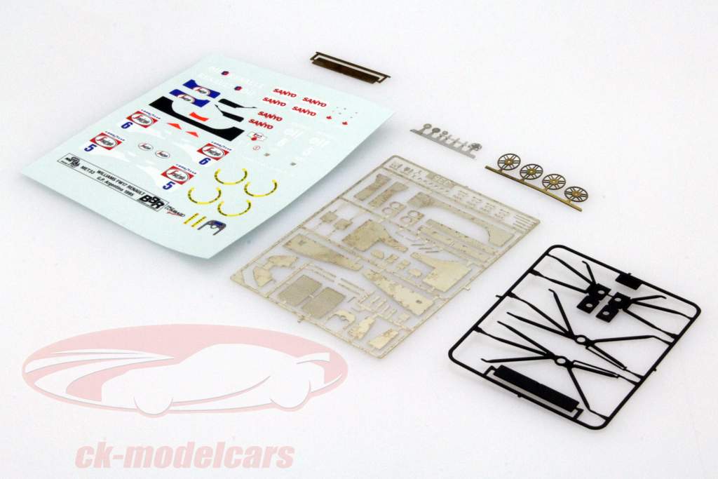 Williams Renault FW17 Brazilië GP formule 1 1995 uitrusting 1:43 BBR