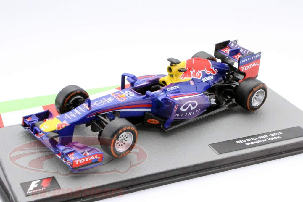 Sebastian Vettel Red Bull RB9 #1 champion du monde formule 1 2013 1:43 Altaya