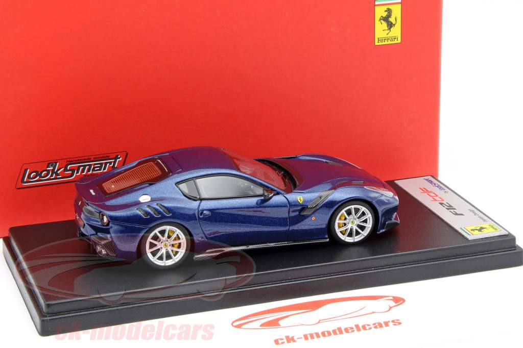LookSmart 1:43 Ferrari F12 TDF 年2015 蓝LS450D 模型汽车LS450D