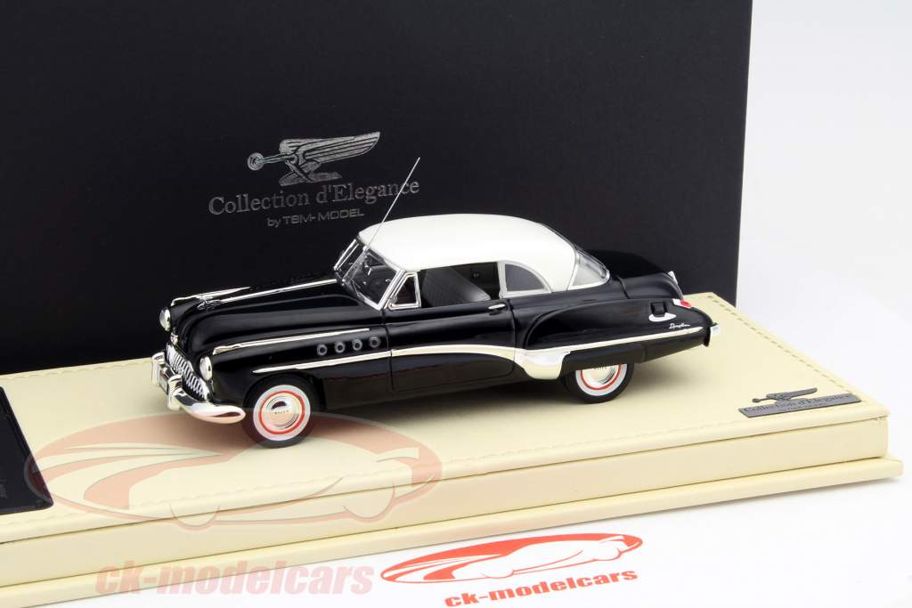 Buick Roadmaster Riviera Coupe 年 1949 ブラック 1:43 TrueScale