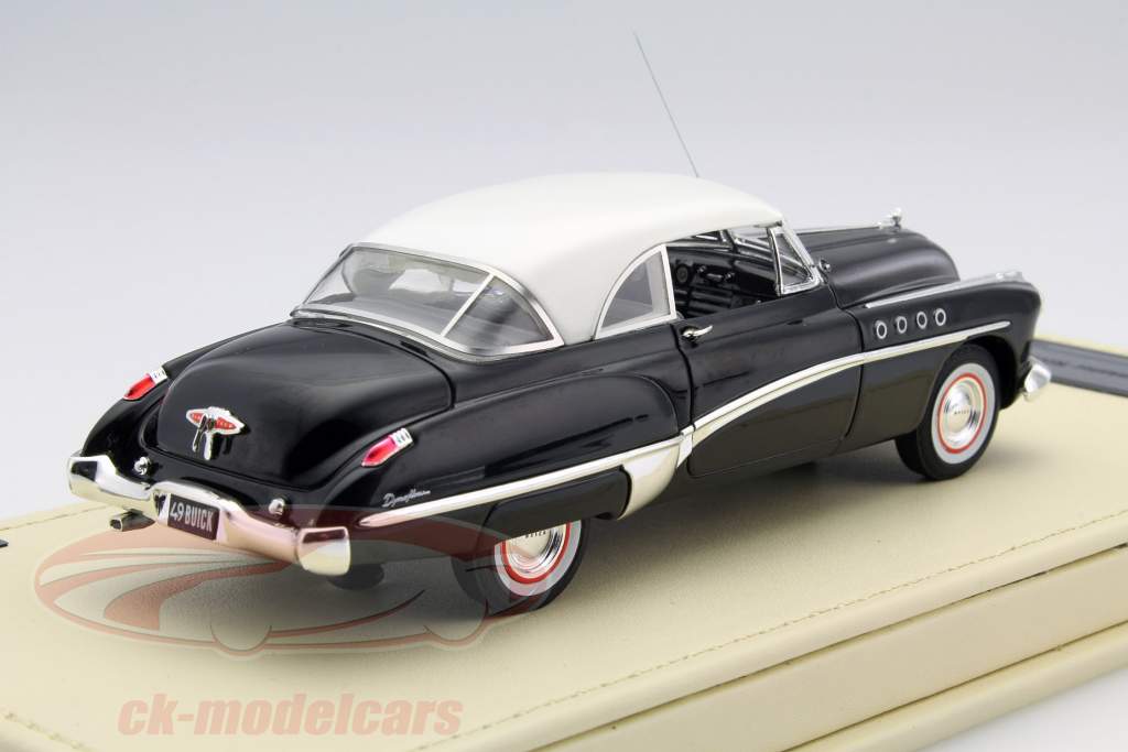 别克  路线大师(Roadmaster)里维埃拉跑车1949年 黑色1:43 TrueScale