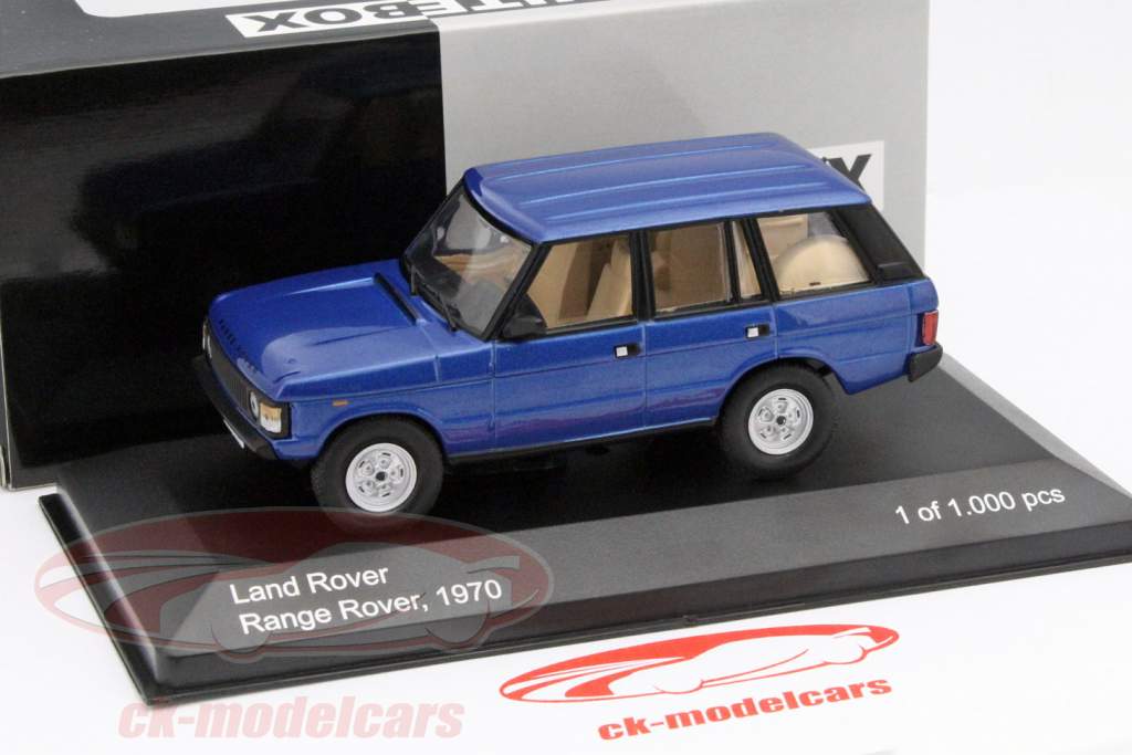Land Rover Range Rover 年 1970 bluemetallic 1:43 WhiteBox