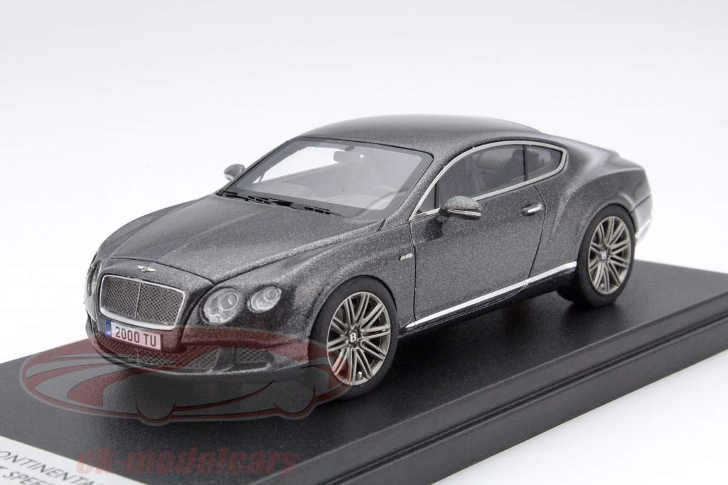Bentley Continental GT Speed antracita 1:43 LookSmart
