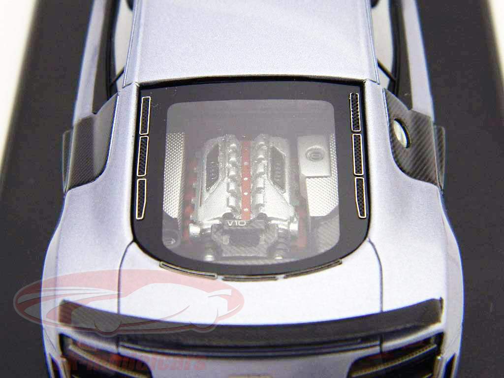 Audi R8 GT Bj. 2010 hellblau / lightblue metallic 1:43 LookSmart