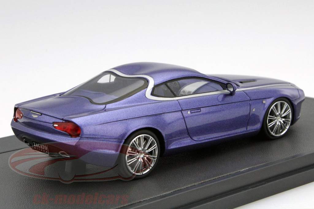 Aston Martin DBS Coupé Zagato Centennial Année 2013 violet métallique 01h43 Matrice