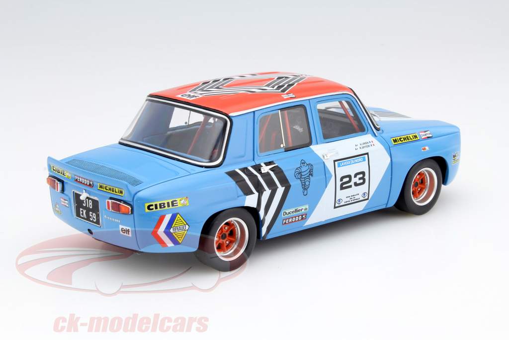 Renault 8 Gordini #23 Groupe F Rallye Cote d'Opale 1965 1:18 OttOmobile