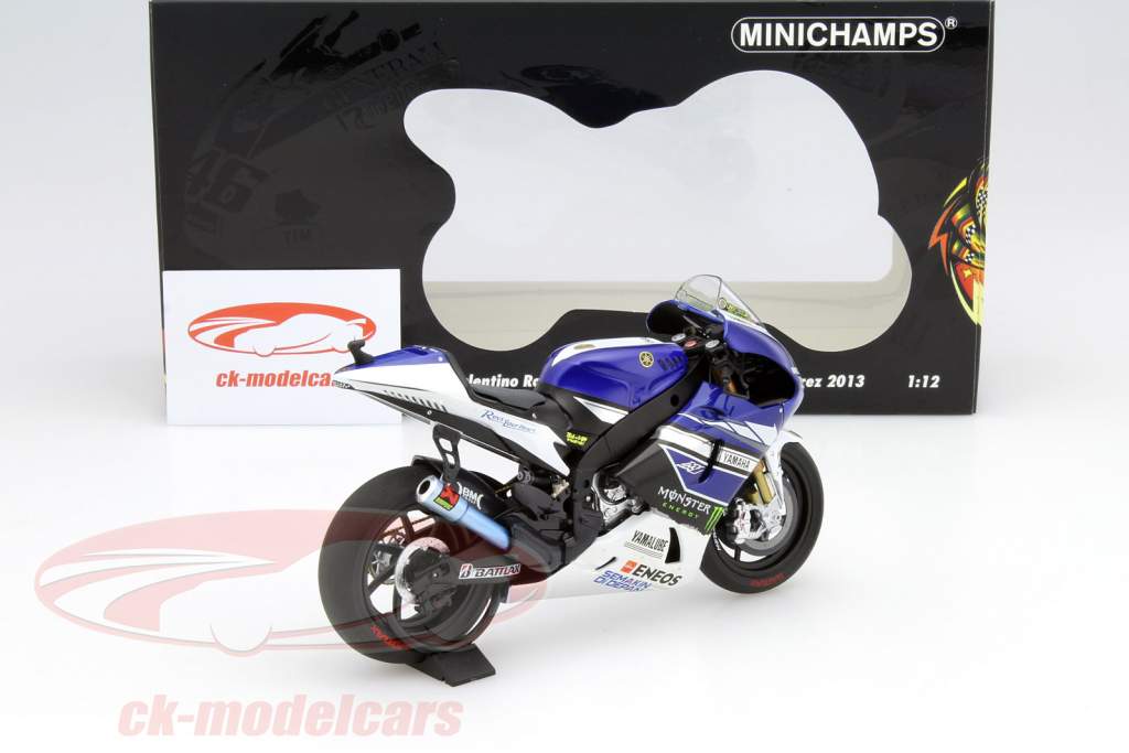 Minichamps 1:12 Valentino Rossi Yamaha YZR-M1 #46 Test Jerez